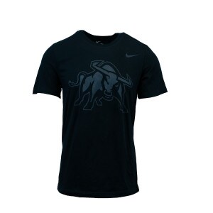 Black Nike T-Shirt With Bull Logo